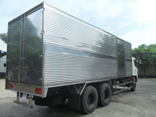 GIÁ XE TẢI HINO 15 TẤN FM8JN7A-Q THÙNG KÍN INOX 6.13M