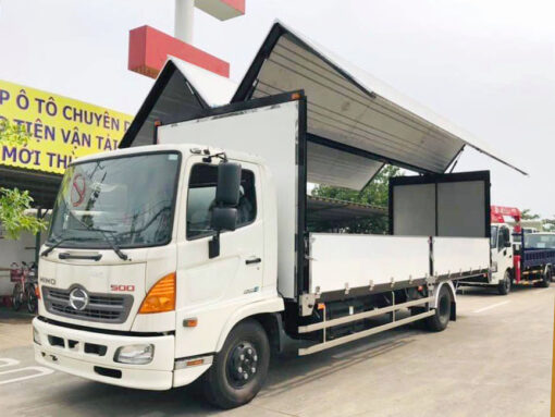 GIÁ XE HINO 6 TẤN FC9JNTC THÙNG KÍN CÁNH DƠI 7.3M