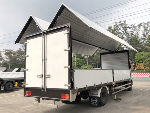 GIÁ XE HINO 6 TẤN FC9JNTC THÙNG KÍN CÁNH DƠI 7.3M